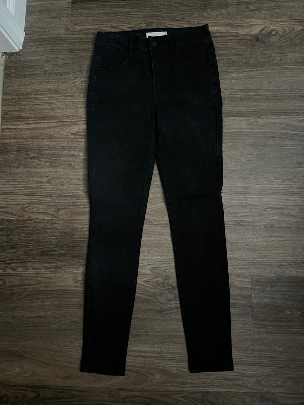 Women's High-Rise Black Skinny Jeans